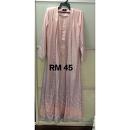 PRELOVED JUBAH LEEYANARAHMAN SAIZ XXL