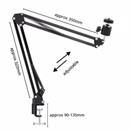 New Desktop Suspension Boom Arm Stand Scissor Mount Clamp For Logitech Webcam C922 C930e C930 C920 C