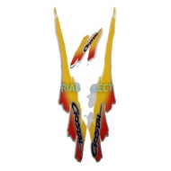 SUZUKI Motorcycle Striping Sticker Crystal Tune 1994 YellowSUZUKI