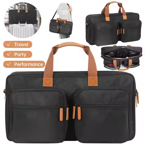 DJ Disc Player Carrying Case Padded Bag Turntables Protective Case for Pioneer DJ DDJ-FLX4 DDJ-REV1/