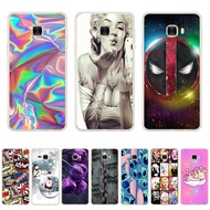 A15-Western Style theme soft CPU Silicone Printing Anti-fall Back CoverIphone For Samsung Galaxy c5/c5 pro/c7/c7 pro/c9 pro