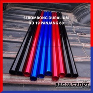 SEROMBONG / PELINDUNG LARAS PCP BAHAN DURALIUM OD 19 MM PANJANG 60 CM