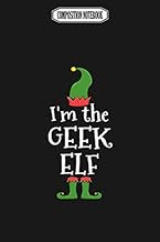 Composition Notebook: Geek Elf Costume for Matching Family Christmas Group Reed Rugged Classic Vape 