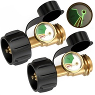 Universal Propane Tank Gauge Level Indicator For 5-40LB LP Tanks Color Coded Gas Meter For BBQ RV He