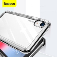Baseus Anti-knock Phone Case For iPhone Xs XR Xs Max Coque Soft TPU Silicone Cover For iPhone Xsmax