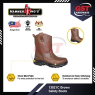 Hammer King's 13021 Safety Shoes Hammer King Safety Boots Men Safety Boot Kasut Boot Getah