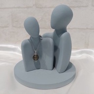 天然黑髮晶項鍊