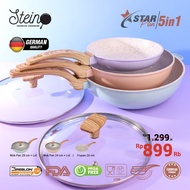 (LY334) Stein Steincookware Cosmo Pan Unique 4 Pcs Cosmopan 4pcs