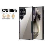 Soft TPU Case Shockproof Black Slim Transparent ArmorFusion Compatible for Samsung Galaxy S26 S26 Pl