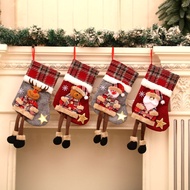 Christmas Decoration Long-Leggged Christmas Garter Belt Feet Three-Dimensional Doll Candy Gift Bag P