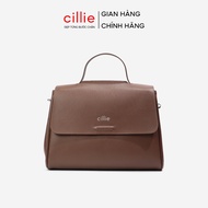 Cillie Genuine Leather Crossbody Bag with Handle, Trendy European and American Style T088