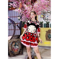 Big Size Elastic Thigh Set in Good Elastic Fabric - B4064