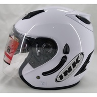 HELM INK CENTRO DOUBLE VISOR BASIC AJK EMBOSS SNI