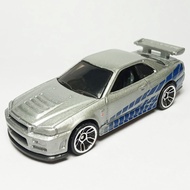 Hotwheels HotWheels HotWheels R34 Speed and Passion Silver/SKYLINE GT-R R34