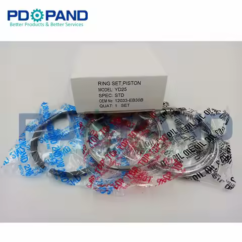 YD25 YD25DDTI STD Full Set Piston Rings for Nissan NAVARA D22/FRONTIER D40/NAVARA Platform/Chassis D