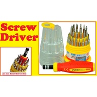 Pemutar Skru Mini Screw Driver Screwdriver Small Precision Set Repair Kit Tool Jam Tangan Clock Watc