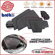Breko Sun Shade High Quality Car Magnetic Sunshade (6 Pcs) Compatible with Mazda Cx60 2025-Present