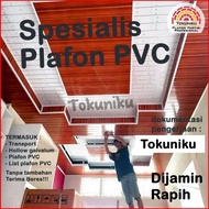 NEW!!! Pasang Plafon PVC + Material Jasa Pasang Plafon PVC + Material