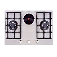 เตาฝัง 2 หัวแก๊ส 1 เพลทไฟฟ้า TECNOGAS DF-0922-G