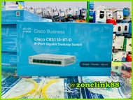 Cisco CBS110-8T-D Unmanaged Gigabit Switch 8 Port ความเร็ว Gigabit