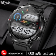LIGE  นาฬิกา ผู้ชาย สร้อยข้อมือ Full Touch ขนาด 1.6 นิ้ว ตัวติดตามฟิตเนส IP68 กันน้ำ นาฬิกากีฬา บลูทูธโทร นาฬิกาอัจฉริยะ นาฬิกากันน้ำนาฬิกา + กล่อง