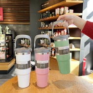 1200ml Thermos Cup Stainless Steel Vacuum Water 314 With Straw Keep Heat And Cold Sports Bottle