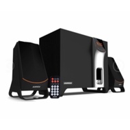 SAAG ลำโพง Bluetooth 2.1 รุ่น EM-3107F Orbit กำลังขับ 14 W Multimedia Speaker System ลำโพงซับวูฟเฟอร
