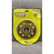 PROTAPER REAR SPOCKET SPROCKET Rs RS150 RSX 415 / 428 -( 33T~47T ) GOLD RS RS150 RSX