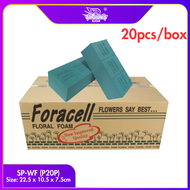 [BORONG] SPAN BUNGA TAK BERHABUK/ SPAN KERING/ FLOWER FOAM/ FLORAL FOAM/ SPAN PUTIH/ SPAN BOUQUET/ S