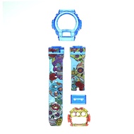 Custom Made Sugar Skull DW6900 series Band and Bezel