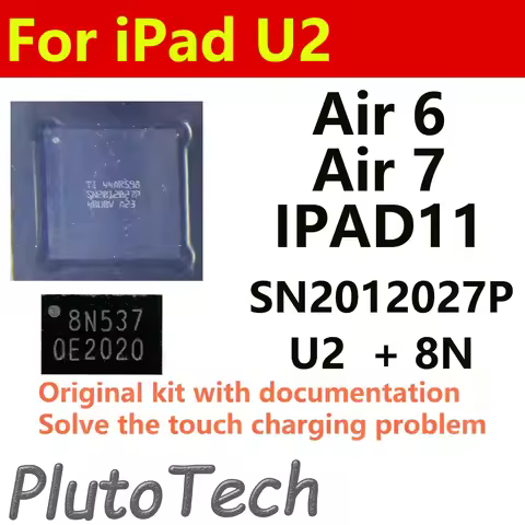 U2 SN2012027P A23 8N Q4EE Eeprom Charging IC Set For iPad 11 Air6 Air7 With base data SN2012027 A33S
