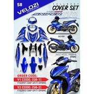 COVERSET YAMAHA Y15ZR V2 SNIPER DESIGN *SIAP TANAM STIKER* *ALL COLOUR*
