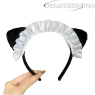1427JWMVRSHOP3D Cat Ear Headbands, Photography Props Polyester Lolita Hair Hoops, Sweet Japanese-Sty