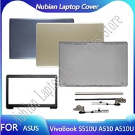 New For ASUS VivoBook S510U A510 A510U X510UA S510 X510 F510U A510 F510 Laptop LCD Back Cover/Front 