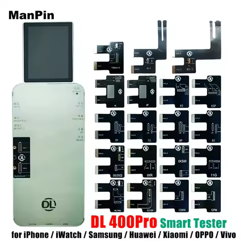 DL400Pro Flex Cable Connect Base Board Smart Screen Tester Display Touch For iPhone 16Pro Max 15 Pro