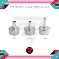 MATA Quick Blower Bit Set 861dw Quick Straight Nozzle/ 861DW Quick 861DW Nozzle 5MM 6MM 8MM Original