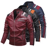 Jacket Motorcycle Clothing Leather Clothing Foreign Trade Leather Clothing Cross-Border Men's Clothi