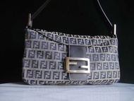 【老時光 OLD-TIME】早期二手老包義大利製FENDI手提包肩背包