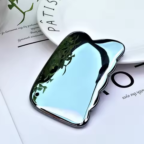 Terahertz Energy Stone Meridian Scraping Board Acupuncture Point Massager Face Eye Slimming Beauty C