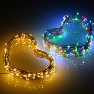 1M Mini LED Birthday Cake Light String Decoration/Flashing Fairy Bouquet Garland Lights/Wedding Chri
