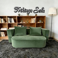 Trikings Sofa Suitable for Small Apartment 1-3 Seaters Joey Sofa Compression Sofa Bed