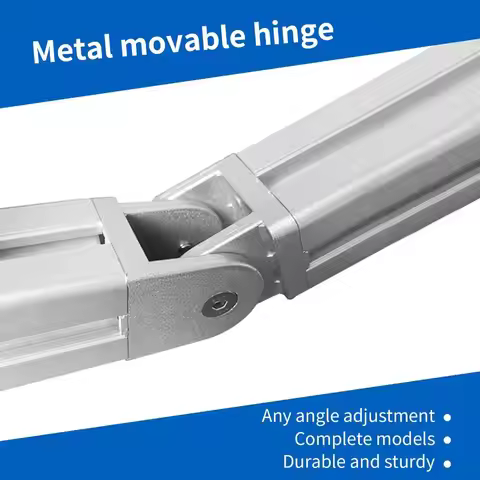 Zinc Alloy Hinge Connector Adjustable Hinge Flexible Pivot Pivot Joint Connector Aluminum Profile Sl
