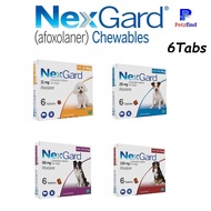 NexGard Chews 6 Tabs