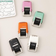 JUNYUE88WL Date Stamps, Automatic Ink Return Smooth Running Self-Inking Stamps, Universal DIY Craft 