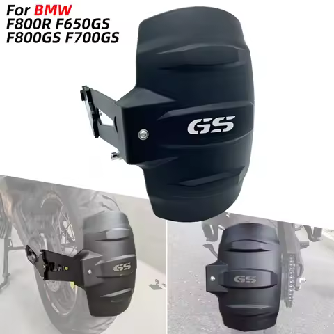 REALZION F800R F650GS F800GS F700GS Motorcycle Rear Fender Mudguard Mudflap Guard Cover For BMW F 80
