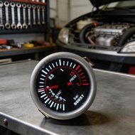 【YOSHOP】-LED Pointer 52mm Turbo Boost Gauge 2 inch -1 to 2 Bar For 12V Vehicle Compatible