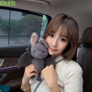 KIKO2E Bat Plush Toy, 22cm Soft Stuffed Bat Stuffed Animal, Kartoon Cartoon Funny Design Grey Bat Pl