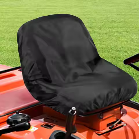 Tractor Seat Cover Rainproof Riding Lawn Mower Seat Covering - Tractor Part Coverage Accessories for