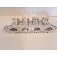 Honda H22A ITB 4throttle Password-AP Aluminium Adaptor Convert from intake to 4 throttle Adaptor