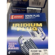 Spark Plug Denso FK20 HR11 For Toyota v6. alphard estima ggh20